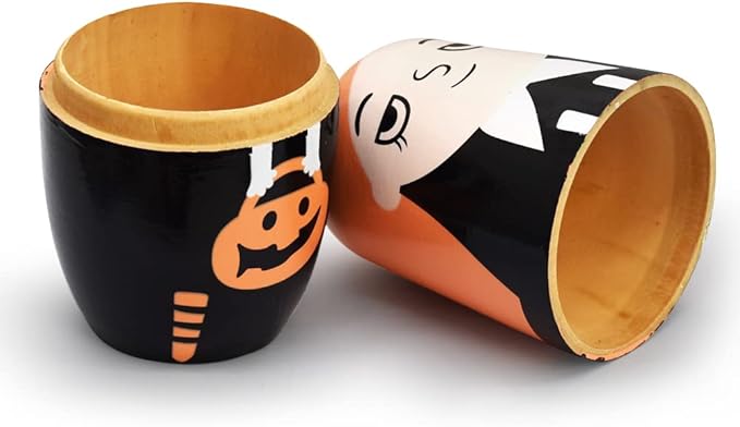 Nesting Dolls Wooden Russian Skull Matryoshka Dolls Gift for Halloween Toddler Kids Boys Girls Toys for Children Christmas Birthday