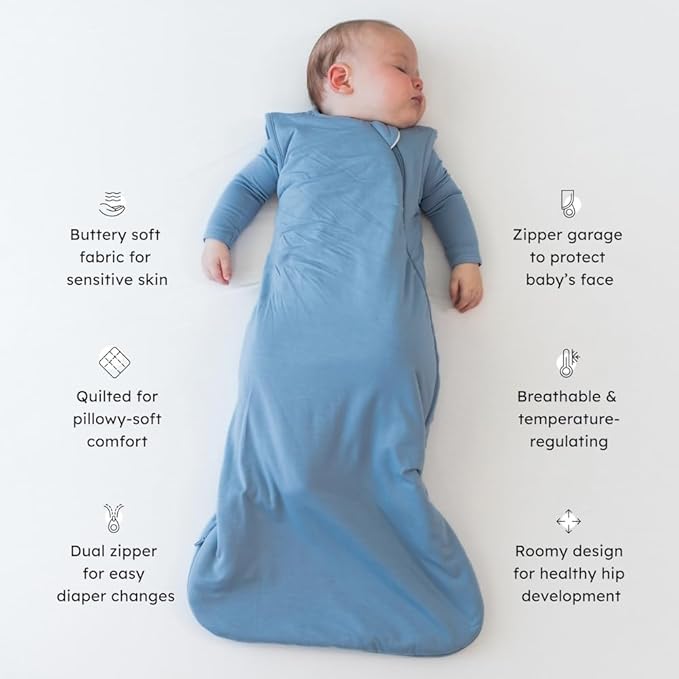 KYTE BABY Unisex Rayon Sleeping Bag for Babies and Toddlers, 1.0 Tog