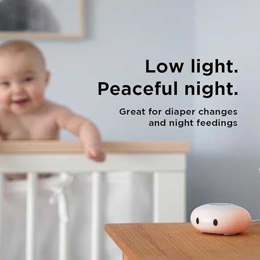 LittleHippo Kelvin Color Changing Night Light, Room Thermometer and Hygrometer (Humidity Monitor) for Nursery, Baby's Bedroom, Child's Room