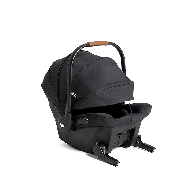 Joie Kava 3-in-1 Stroller and Mint Latch Car Seat Travel System with Reversible Seat, All-Wheel Suspension, and Flex in-Seat Comfort (Shale)