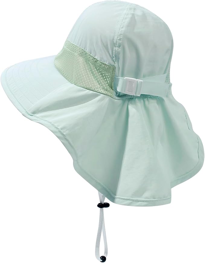 Baby Sun Protection Hat for Infant Toddlers Boys Girls UPF 50+ Sunhat for Outdoor Beach Swim