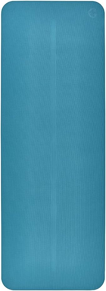 Manduka Begin Yoga Mat 68" - 5mm Cushioning | Comfortable, Lightweight & Reversible with Alignment Stripe | Budget-Friendly | 68 x 24 inches