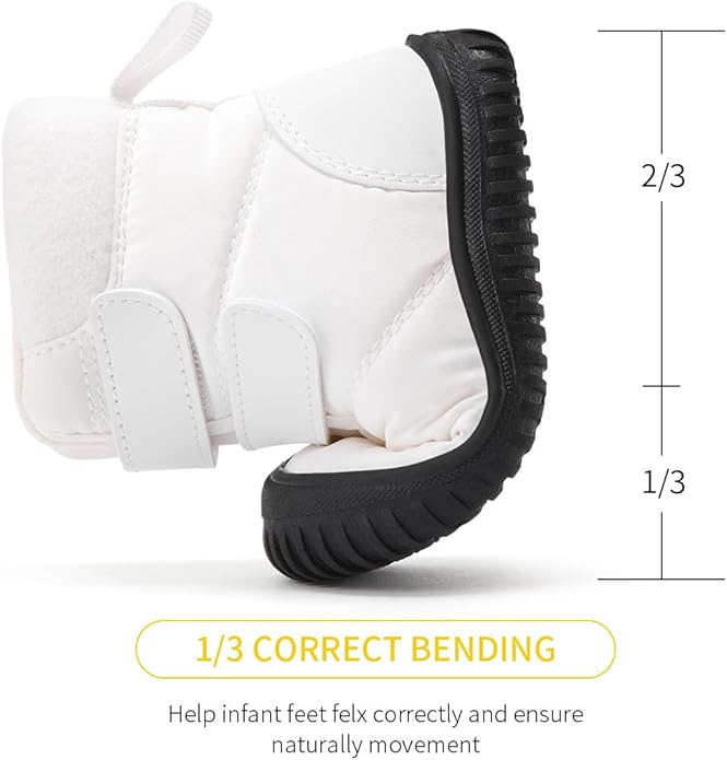 BMCiTYBM Toddler Baby Winter Snow Boots Boy Girl Faux Fur Warm Non Slip First Walking Infant Shoes