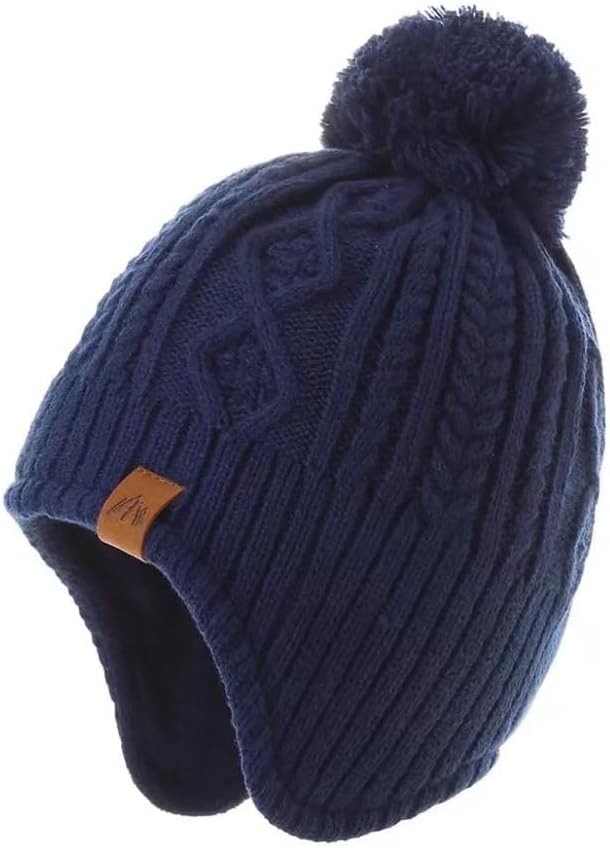 Moon Kitty Baby Boys Hats Toddler Beanies for Boys Winter Fleece Winter Hat Boys