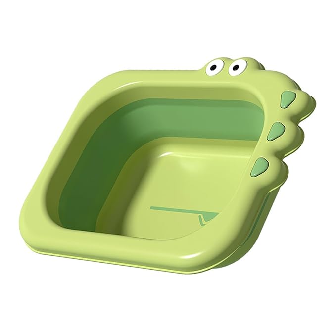 Kisangel Boy Girl Wash Basin Premium Newborn Washbasin Compact Design for Boy Girl Lightweight for Showers and