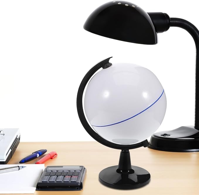 Diy Blank Globe Toy with Stand Rewritable Plastic Earth Model for Kids Geography Learning Interactive Educational Tool Creative Drawing Globe for Classroom and Home