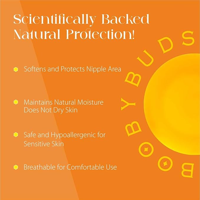 Natural Beeswax Nipple Shields – Beeswax Nursing Cups - Nipple Protectors - -Beeswax Nipple Covers for Breastfeeding - Safe for Baby and Mom