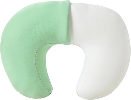 Nursing Pillow, Plus Size Breastfeeding Pillow Original Support for Baby Boys Girls Breastfeeding Essentials, with Removable Soft Cotton Cover (Green, Standard (23.62 * 18.11 * 5.91 Inches))