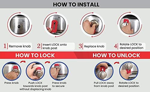 2025 Mom's Choice Winner- Gas Stove Knob Locks - Blue Silicone Stove Knob Safety Covers for Toddlers, Pets - Child Proof Universal Size Knobs - Baby Proofing Protectors for Electric Stoves- 5Pcs