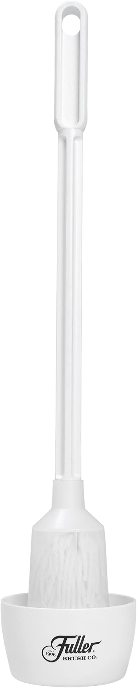 Fuller Brush Toilet Bowl Swab with Handy Holder Caddy – Antimicrobial Toilet Swab with Soft Non-Scratch Head, Long Handle, Deep Cleaning Under Rim