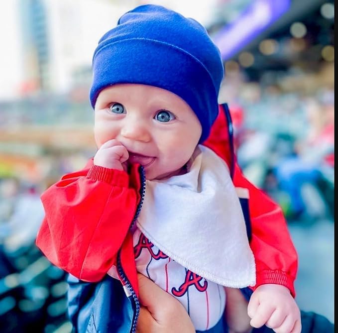 DiaperSquad's Baby Bibs for Drooling and Teething, Bibs for Boys, Baby Girl - Solid Cotton Baby Drool Bibs