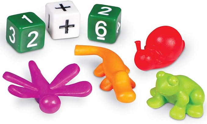 Learning Resources Sum Swamp Game Addition & Subtraction Board Game - Educational Homeschool, Elementary Math Classroom Must Haves, Kindergarten, Gifts for Kids, Numbers for Boys and Girls