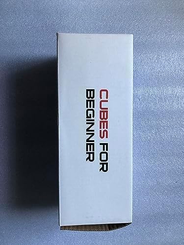 ROXENDA Speed Cube Set, Magic Cube Set of 2x2x2 3x3x3 Pyramid Cube Smooth Puzzle Cube (Carbon Fiber)