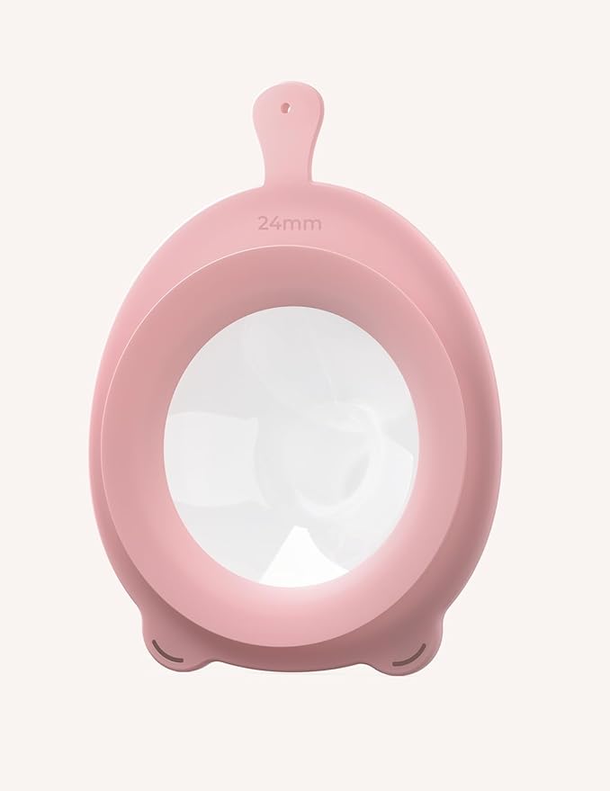 Momcozy Original V1 Pro/V2 Pro Breast Pump Replacement Accessories,Double-Sealed Flange 24mm Only for Momcozy V1 Pro/V2 Pro,1PC