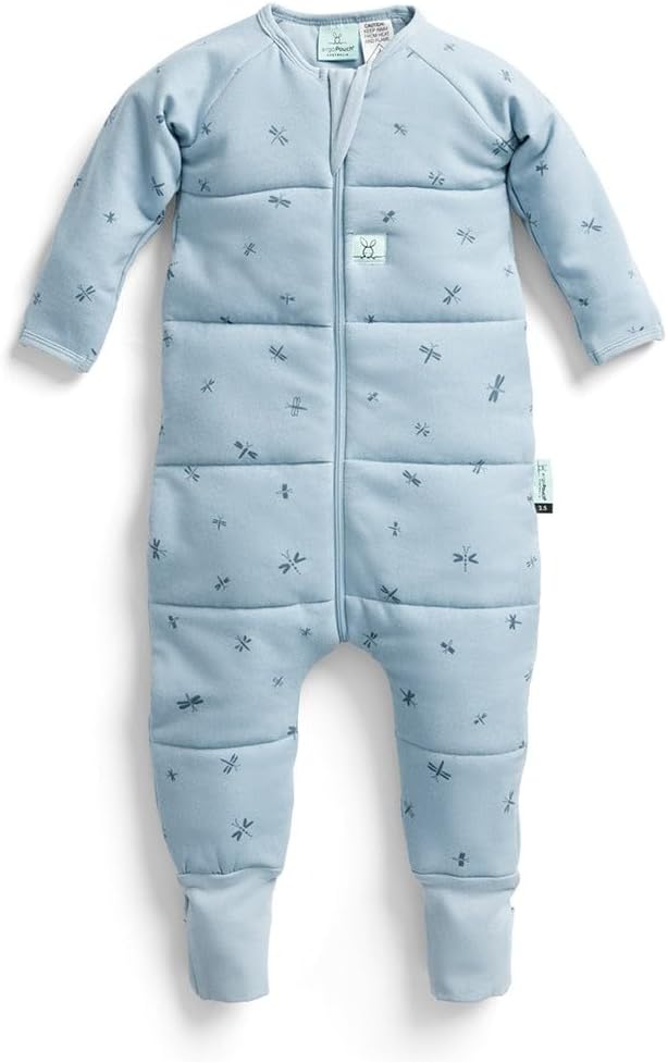ergoPouch 2.5 TOG Sleeping Bag – Breathable, Cozy Sleepwear for Boys and (2-3 Years, Dragonflies)