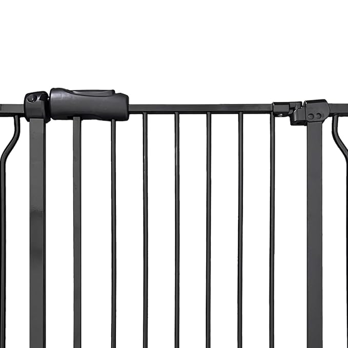 Baby Gates Extra Wide 43.5-48 Inch Wide Large Baby Gate for Stairs Tension Pet Dog Gates Indoor for Doorways No Drilling Pressure Mounted Pet Gates for Kids