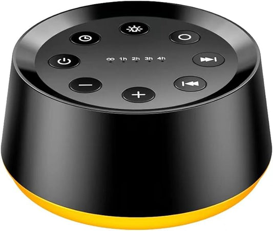 Brown Noise Sound Machine with 30 Soothing Sounds 12 Colors Night Light White Noise Machine for Adults Baby Kids Sleep Machines Memory Function 36 Volume Levels 5 Timers for Home Office Travel