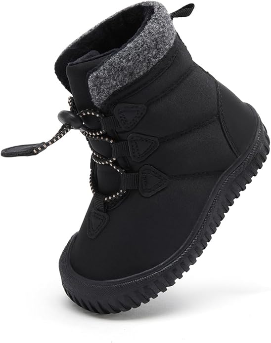 BMCiTYBM Toddler Baby Winter Snow Boots Boy Girl Faux Fur Warm Non Slip First Walking Infant Shoes