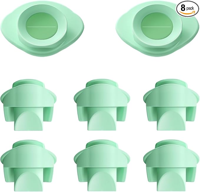 8pcs Duckbill Valves Compatible with Wearable Elvie Breast Pump,for Elvie Breast Pump Replacement Accessories, Silicone BPA Free, Breastfeeding Replacement Parts