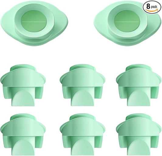8pcs Duckbill Valves Compatible with Wearable Elvie Breast Pump,for Elvie Breast Pump Replacement Accessories, Silicone BPA Free, Breastfeeding Replacement Parts