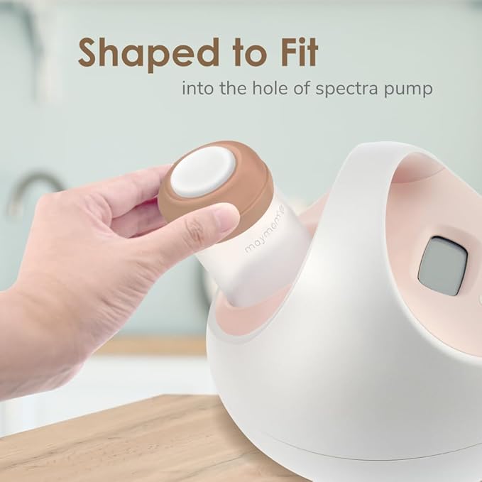 Maymom Wide Neck Breastmilk Collection n Storage Bottle 5.4 oz; Re-markable SureSeal Disc. Fits Spectra S2 Spectra S1 9 Plus.