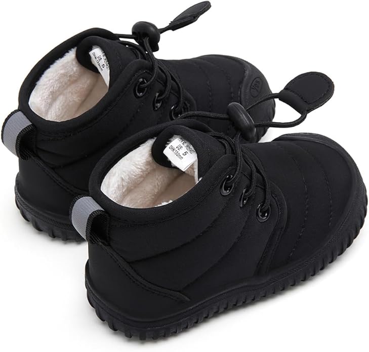 BMCiTYBM Toddler Baby Winter Snow Boots Boy Girl Faux Fur Warm Non Slip First Walking Infant Shoes