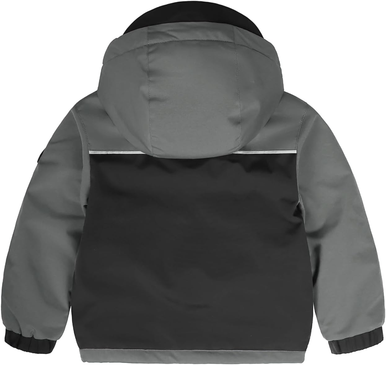 GEMYSE Toddler Boys Winter Coat Waterproof Ski Snow Jacket with Hood Thicken Warm Baby Jacket Outerwear