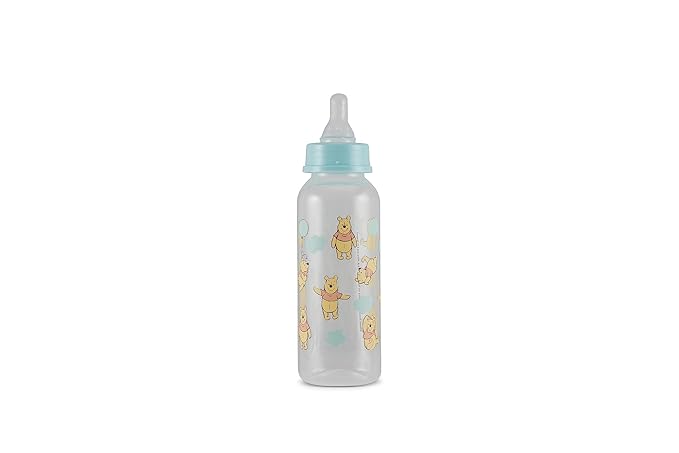 Baby Bottles 9 oz for Boys and Girls| 3 Pack of Disney Winnie The Pooh Pose Infant Bottles for Newborns and All Babies | BPA-Free Plastic Baby Bottle for Baby Shower