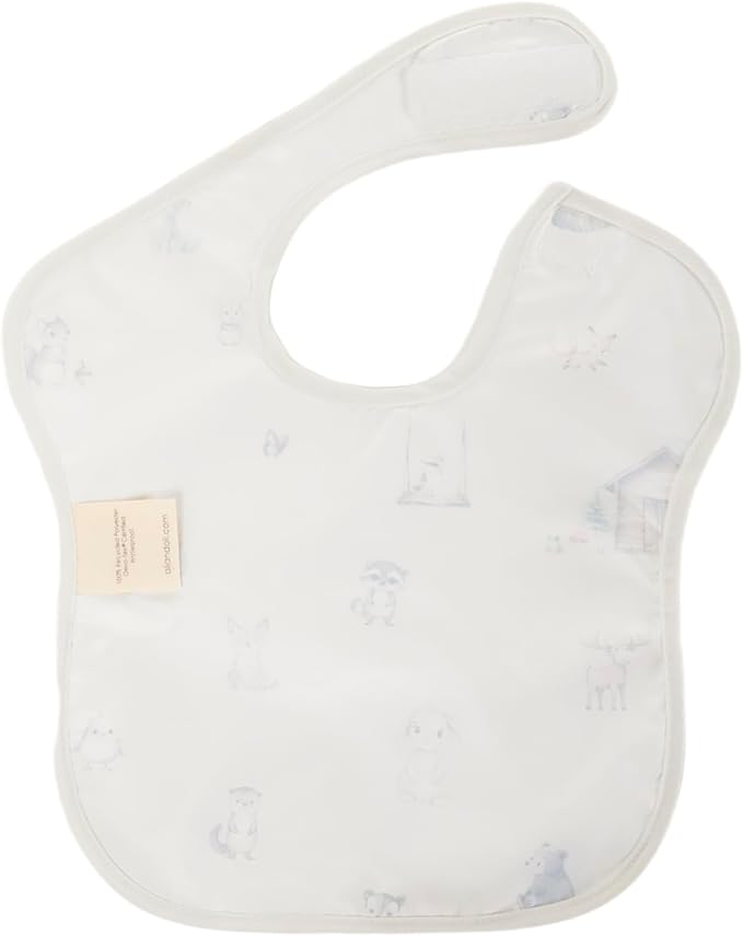 Ali+Oli Smock Bibs for Babies, BPA-Free Oeko-Tex Certified, Waterproof Baby Smock, Machine Washable, Toddlers Ages 6m+
