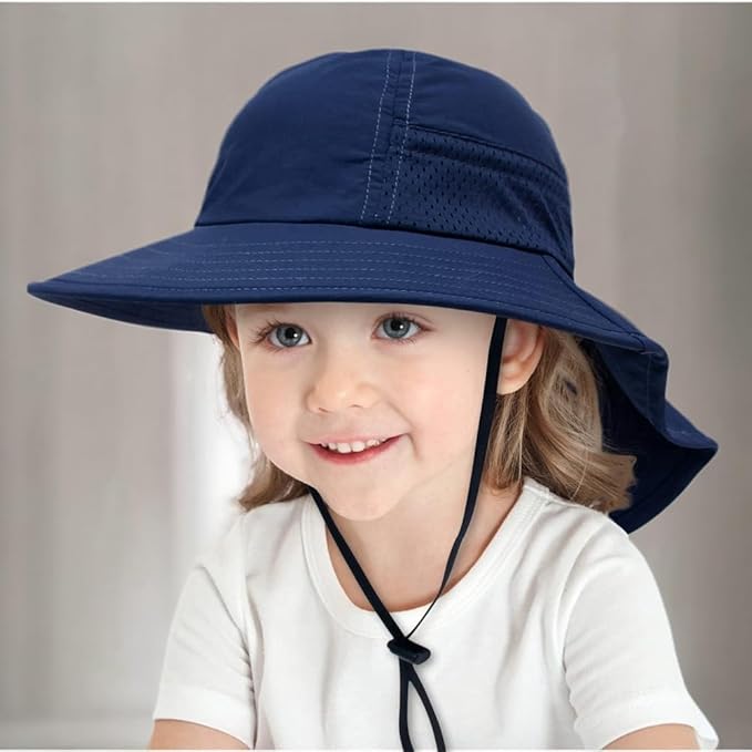 Baby Sun Protection Hat for Infant Toddlers Boys Girls UPF 50+ Sunhat for Outdoor Beach Swim