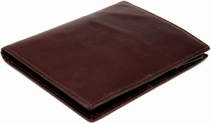 Passport Wallet Executive Boarding Pass Holder Radish Brown made with Cow Leather