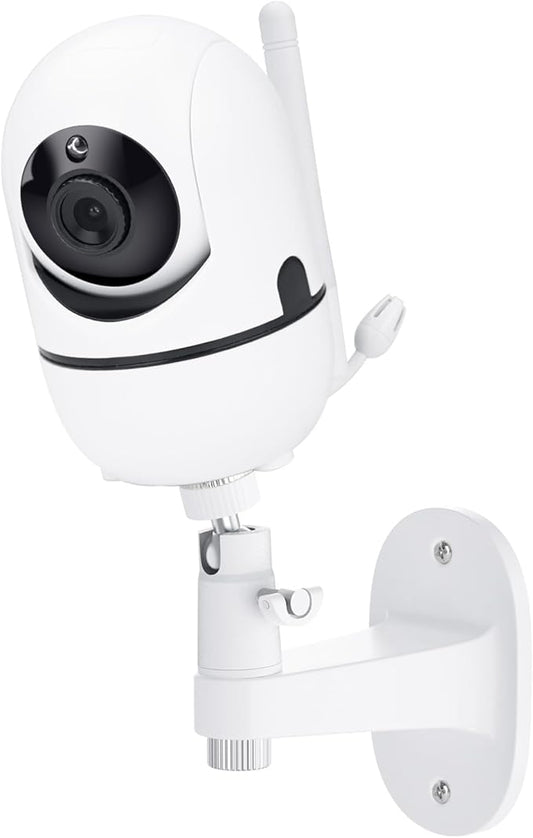 Baby Monitor Mount for HelloBaby HB65/HB40/HB6550/HB66/HB6339/HB6550 Pro, ANMEATE SM935E, 360° Adjustable Baby Camera Wall Mount for Hellobaby Monitor, Two Ways to Install