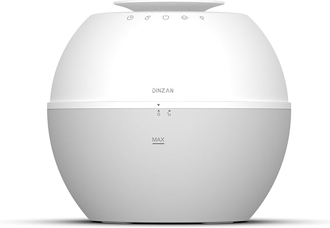 Dual-Function Humidifier & Dehumidifier 152oz Water Tank Steam distillation humidification for Bedroom With Drain Hose Humidifer RV Bathroom Auto Adjustment Timer Setting 7 Color LED Lights