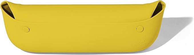 Avanchy Silicone Baby Bibs, Waterproof, Adjustable, BPA Free, Soft Unisex Set for Toddlers with Matching Spoon