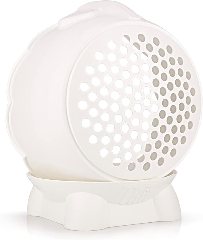 Bath Toy Storage - 2 Piece Baby Bathtub Toy Holder With Removable Base For Draining - 1 Silicone rinse cup Drying -Bathroom Toy Organizer for Baby Bath toys Outside Tube (Bath Buddy Toy Storage)