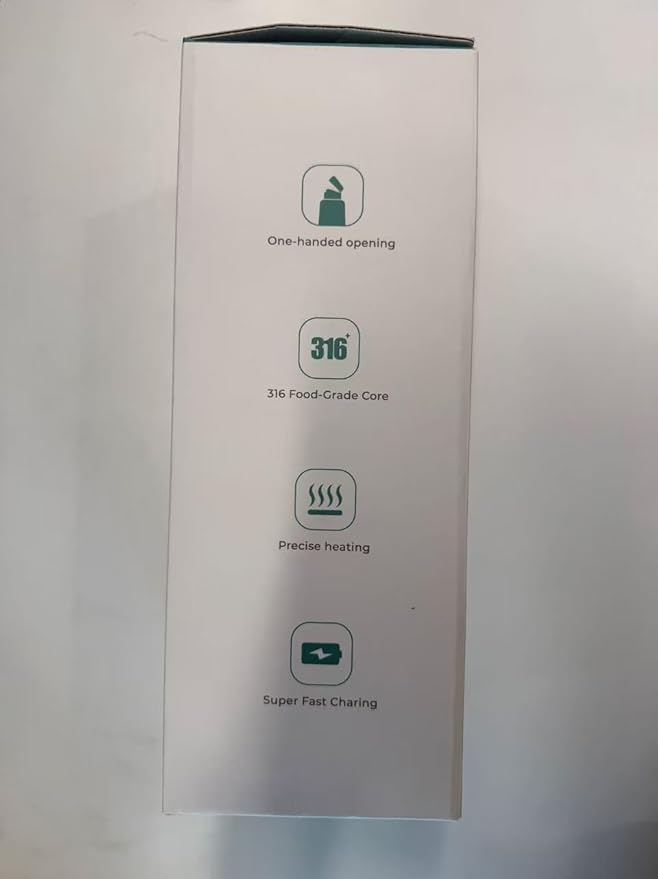 Upgraded Portable Bottle Warmer for Travel with Self-Clean Function, Precise Temp Control & 8 Feeds per Charge, 16oz Bottle Warmer On-The-Go Parents, 100W Fast Heating for Breast Milk & Formula