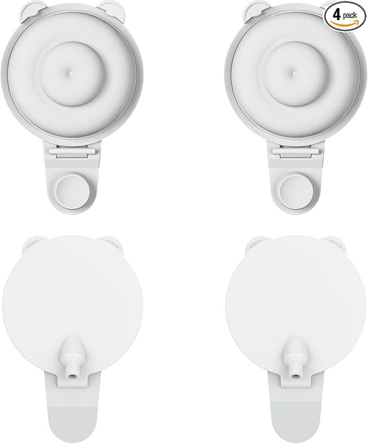 4PC Upgraded M9 Breast Pump Replacement Part, Including 4pcs Double-Layed Diaphragms for Momcozy Upgraded Mobile Flow | Upgraded M9,Breastfeeding Parts, Diaphragms, 4PC Gray, Not Original Parts