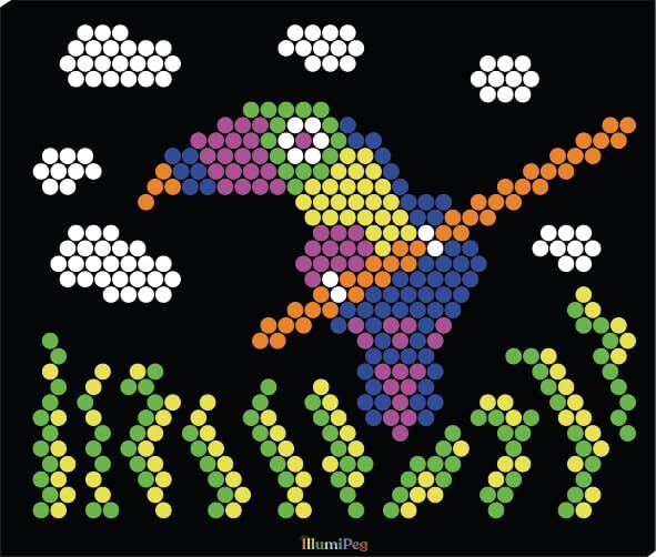 Wildlife Refill templates for Basic Fun Super Bright HD Lite Brite Toy (10 Sheets, HD Only)