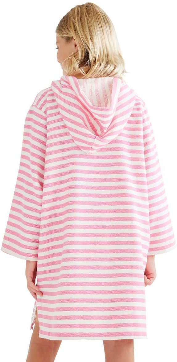 SAMMIMIS Boys & Girls Swim Cover Up - Kids Hooded Beach Towel with Long Sleeves - Pullover Beach Towel, Swim Poncho with Hood