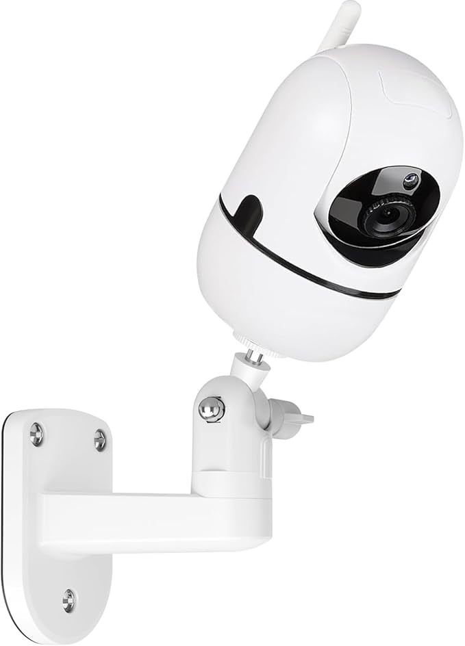 Baby Monitor Mount for HelloBaby HB65/HB40/HB6550/HB66/HB6339/HB6550 Pro, ANMEATE SM935E, 360° Adjustable Baby Camera Wall Mount for Hellobaby Monitor, Two Ways to Install