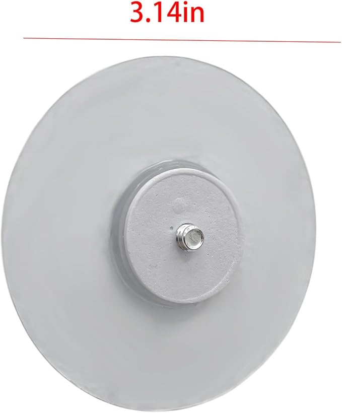 Baby Monitor Wall-Mounted Bracket for Battery-Powered Security Cameras, with Standard 1/4" Threaded Connection, Wall Sticker Installation White (Wall Stickers)