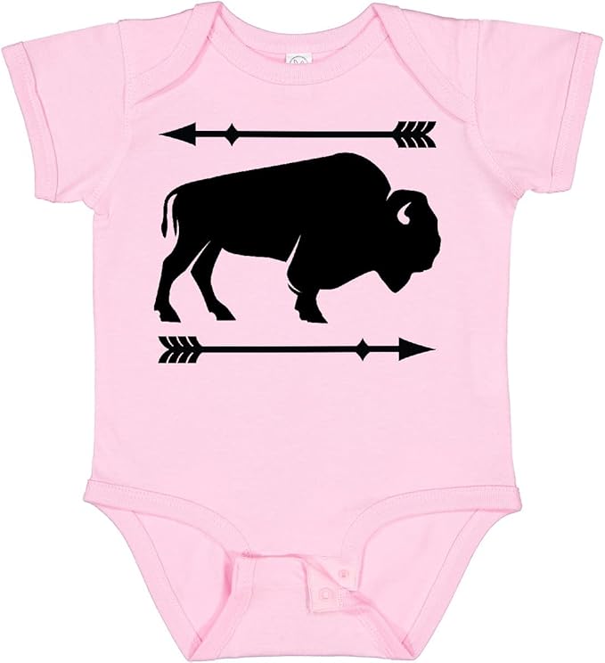 inktastic Buffalo Cute Animal Western Baby Bodysuit
