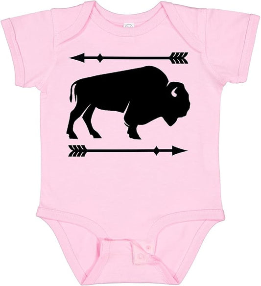 inktastic Buffalo Cute Animal Western Baby Bodysuit