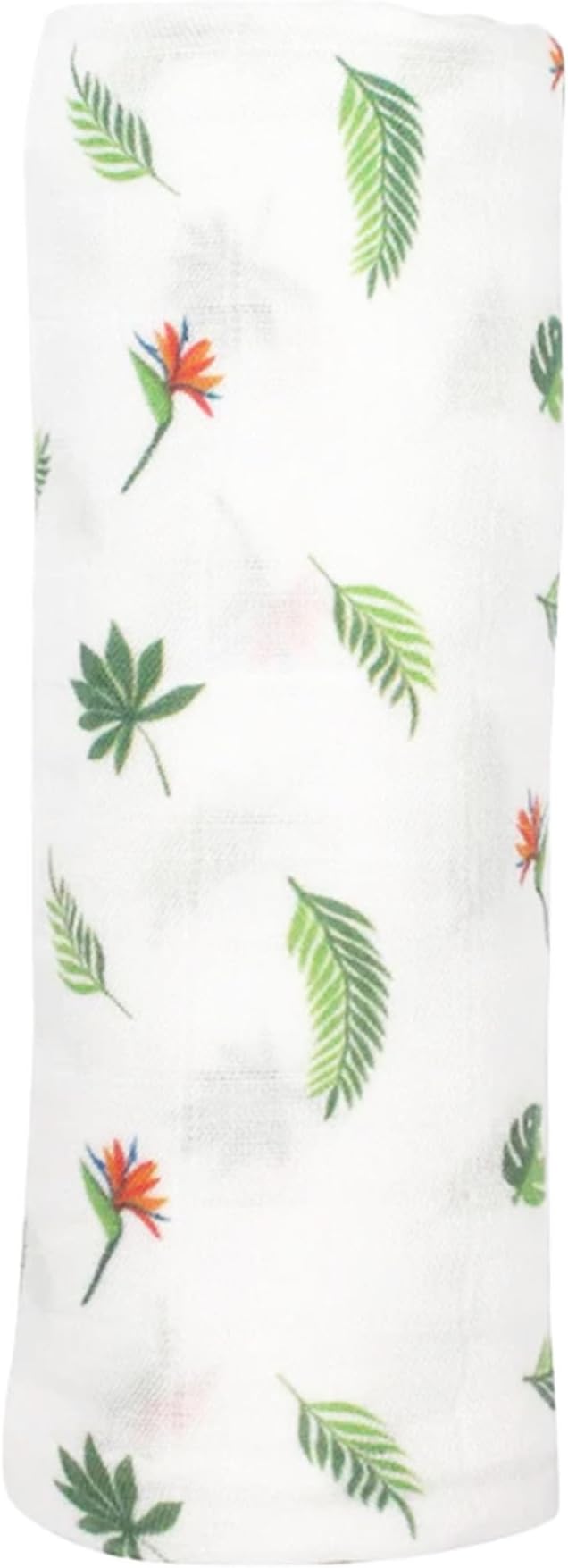 Muslin Baby Swaddle - Breathable Receiving Blankets for Newborn Baby, 70% Viscose derived from Bamboo, 30% Spandex, Imported