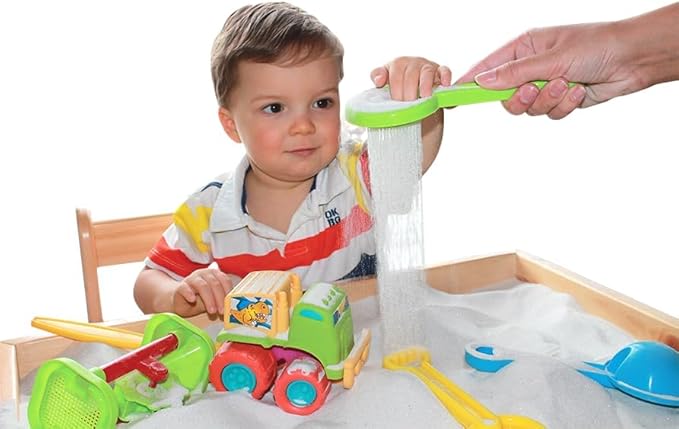 Sandtastik Sparkling White Play Sand, 25 lb (11.3 kg) Per Pack, 2 Packs