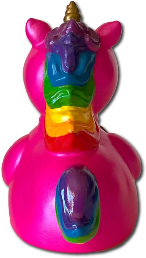 CelebriDucks - UniQuack - Floating Rubber Ducks - Collectible Bath Toy Gift for Kids & Adults of All Ages