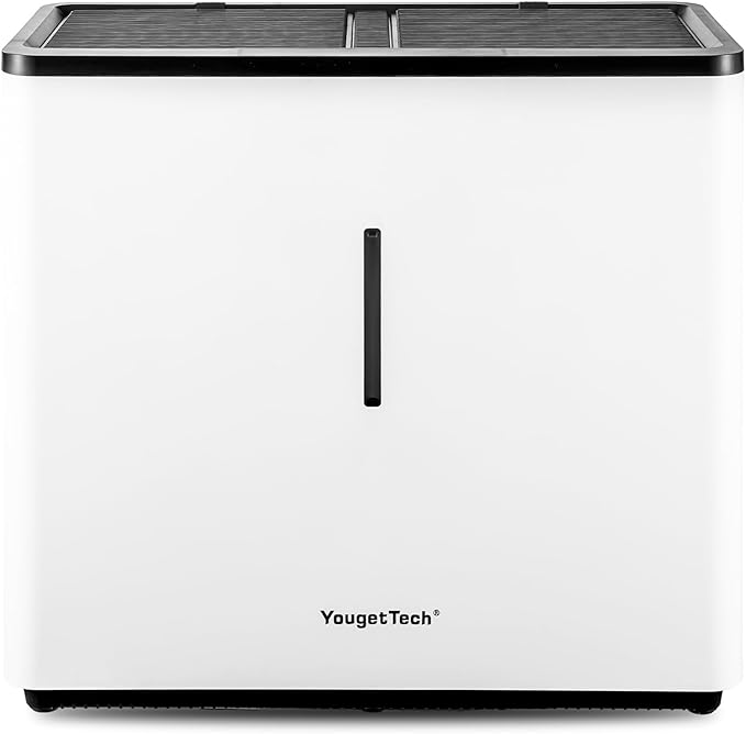 Evaporative Humidifiers |14.5 L(3.9 Gal) Tank for Whole Room Humidifier | 60 W Cool No Mist Humidifiers | 7 Speed | MAX Output 3000 ml/h | Auto Humid | Top Filling