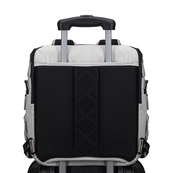 PAPERCLIP Diaper Bag Backpack with Patented Changing Station - Unisex Baby Bag for Travel - Large Eco-Friendly Diaper Bags for Mom and Dad (Mushroom)