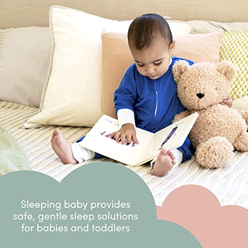 SleepingBaby Flying Squirrel Toddler Pajamas with Practical Zipper for Quick Diaper Changes and Travel Comfort - Navy - 12-24 Months