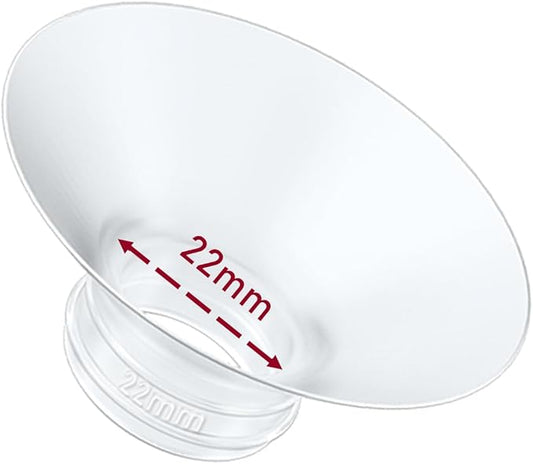 1pcs Breast Pump Flange Insert 22mm Compatible with Momcozy M9/M6/M5/S12 Pro/S9 Pro/V1 Pro/V2 Pro Wearable Breast Pump, Replace for Momcozy Pump Flange Insert, BPA Free, OEM, Not Original Parts